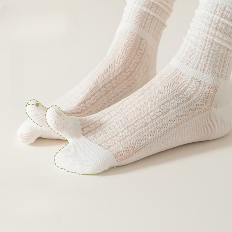 5 쌍 스플릿 발가락 양말 여성 코튼 여름 메쉬 뼈없는 - Toe Sock Split 리뷰 및 가격