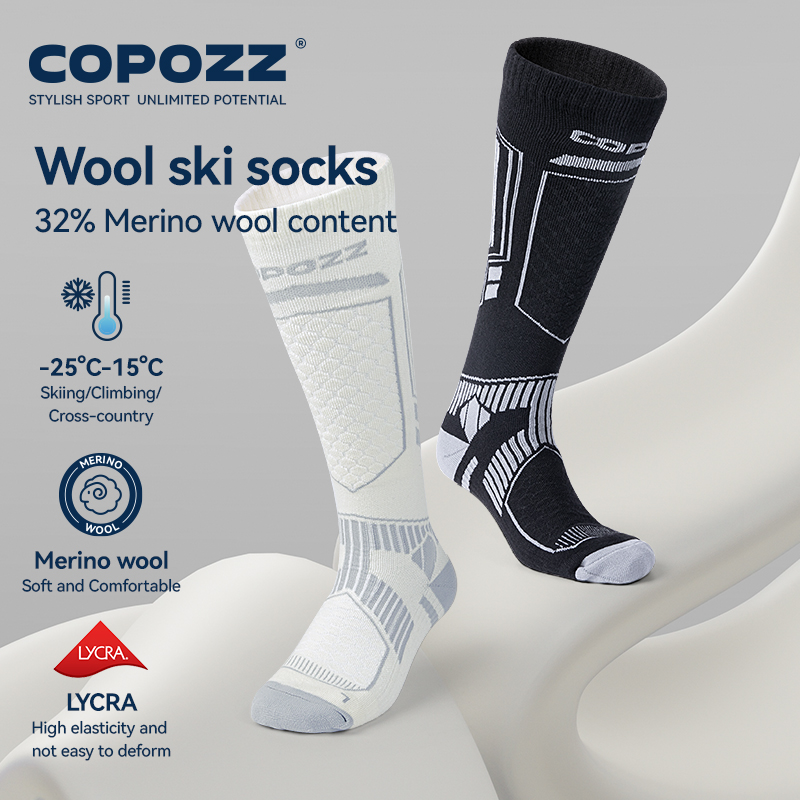 COPOZZ 새로운 겨울 스키 양말 남성 여성 열 메리 - Thermal Sock Winter 리뷰 및 가격