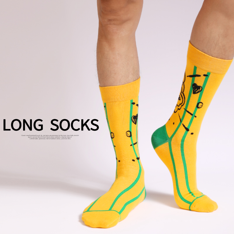남성용 재미있는 원피스 양말, 패턴 재미있는 양말 팩, - Cotton Crew Sock Pack 리뷰 및 가격