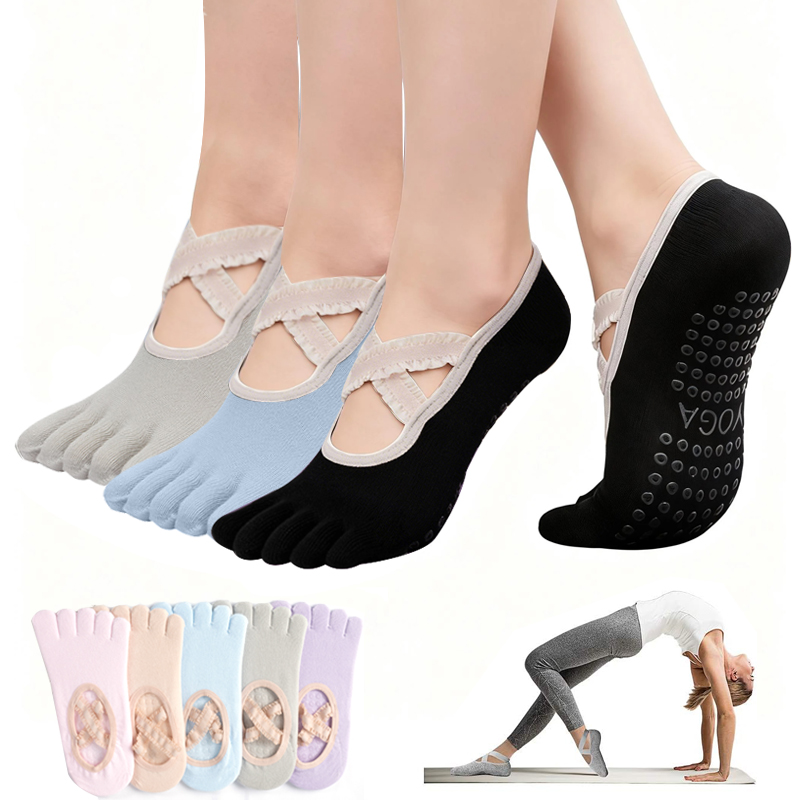 숙녀용 논슬립 필라테스 양말 여성용 레이스 붕대 요가  - No Show Sock Women 리뷰 및 가격