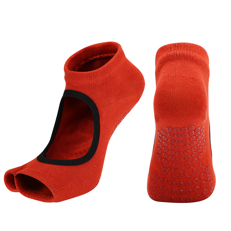 스플릿 2 발가락 요가 양말 통기성 빗질 코튼 백리스  - Toe Sock Split 리뷰 및 가격
