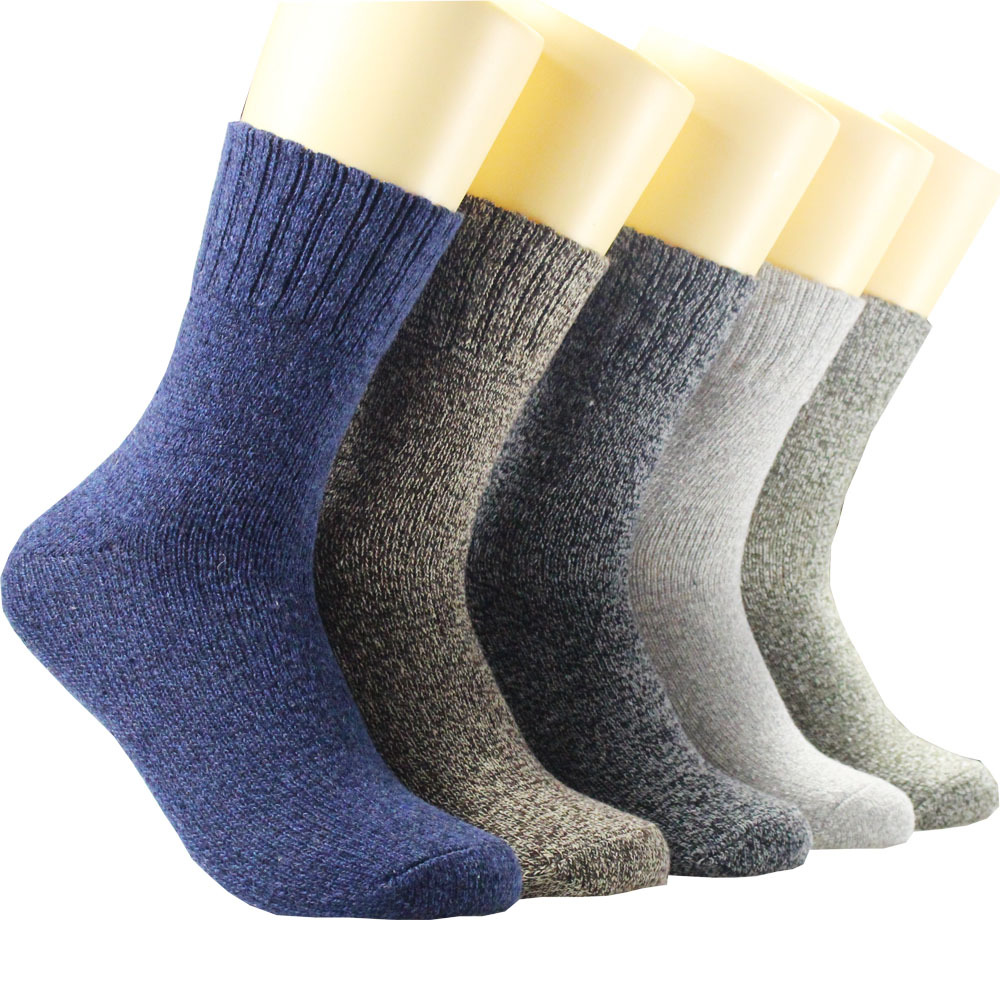 5켤레 1세트 남성용 겨울용 따뜻한 울 양말 하라주쿠  - Cotton Crew Sock Pack 리뷰 및 가격