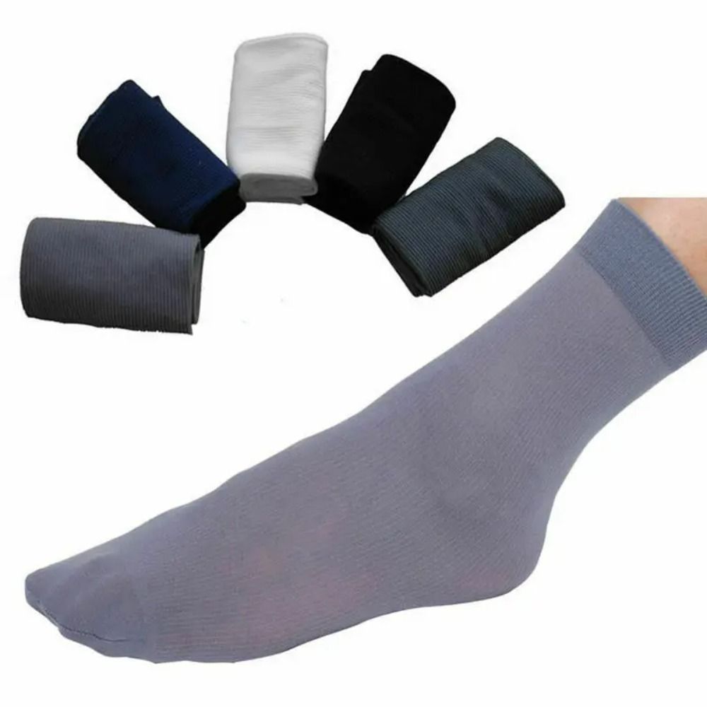 10 쌍 남성 얼음 실크 양말 여름 봄 초박형 양말 솔 - Silk Sock Bamboo 리뷰 및 가격