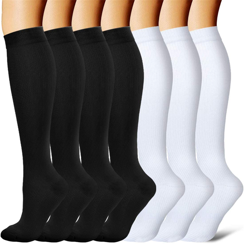 7 쌍 압축 양말 여성 남성 무릎 높이 임신 부종 당뇨 - Compression Sock Medical 리뷰 및 가격