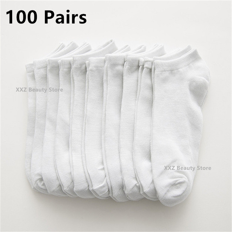 도매 50/100켤레 여성 남성용 보이지 않는 로우컷  - No Show Sock Women 리뷰 및 가격