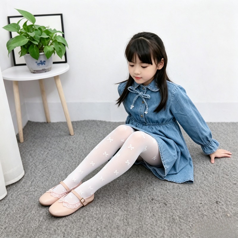 발레 10D 하트 보우 장식 여름 발레 타이즈 시스루  - Tights Pantyhose Sheer 리뷰 및 가격