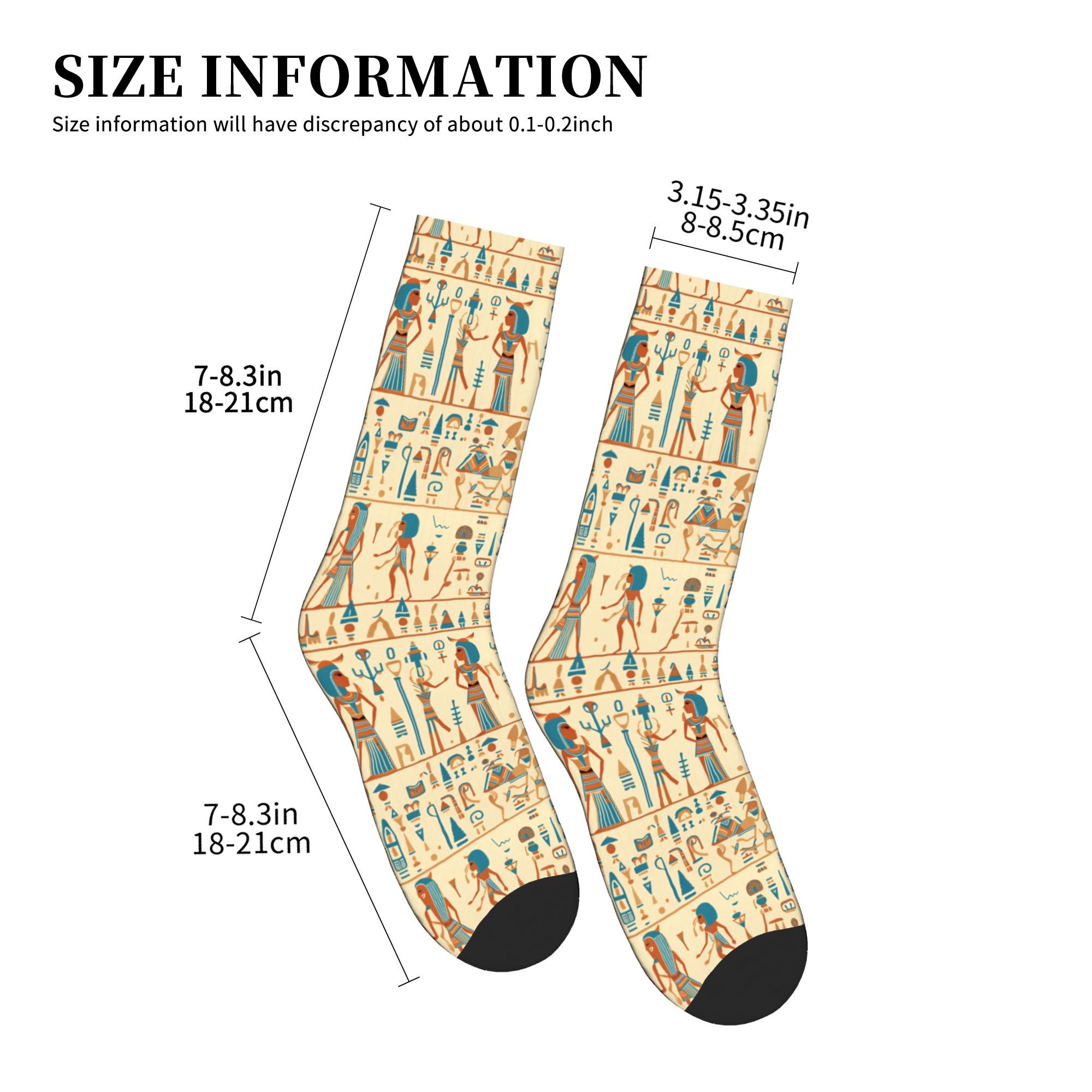 이집트 신과 상징 패턴 드레스 양말 남성용 여성용 따뜻 - Dress Sock Men 리뷰 및 가격