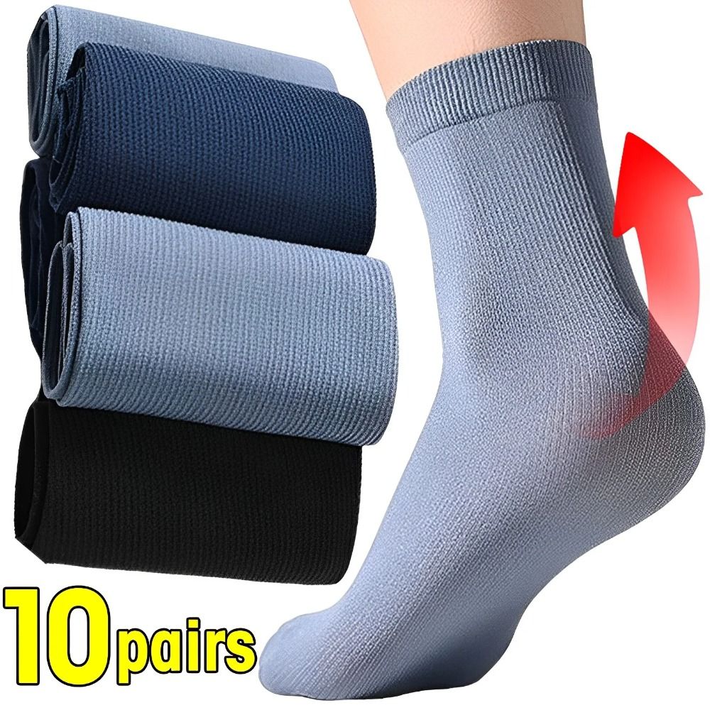 10 쌍 패션 통기성 남성 얼음 실크 양말 부드러운 탄 - Silk Sock Bamboo 리뷰 및 가격