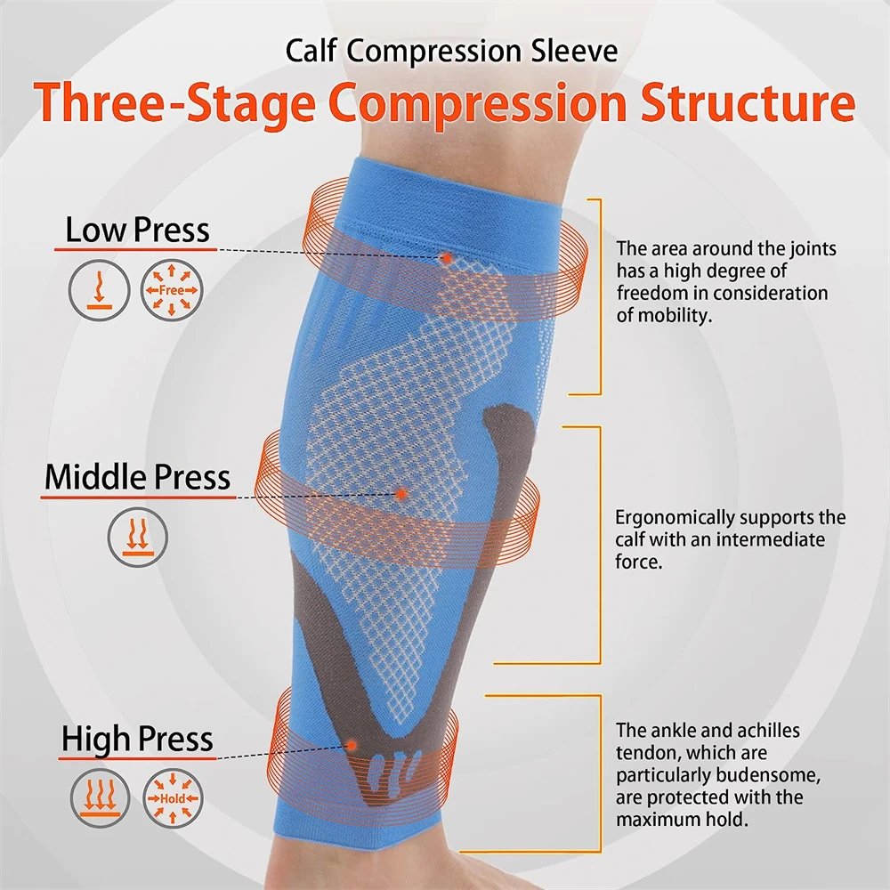 종아리 압박 슬리브, 다리 클램프 완화, 정맥류 정맥, - Compression Sleeve Calf 리뷰 및 가격