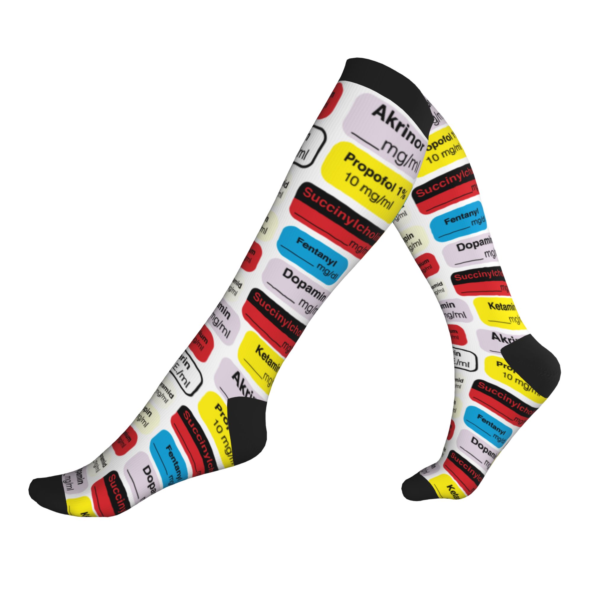 마취약 라벨 남성 여성 스포츠 압축 양말 유니섹스 패션 - Compression Sock Medical 리뷰 및 가격