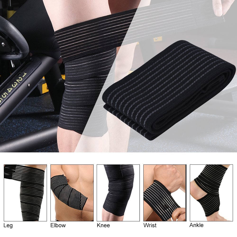 1PCS 40-300cm 압축 붕대 보호대 무릎 지원  - Compression Sleeve Calf 리뷰 및 가격