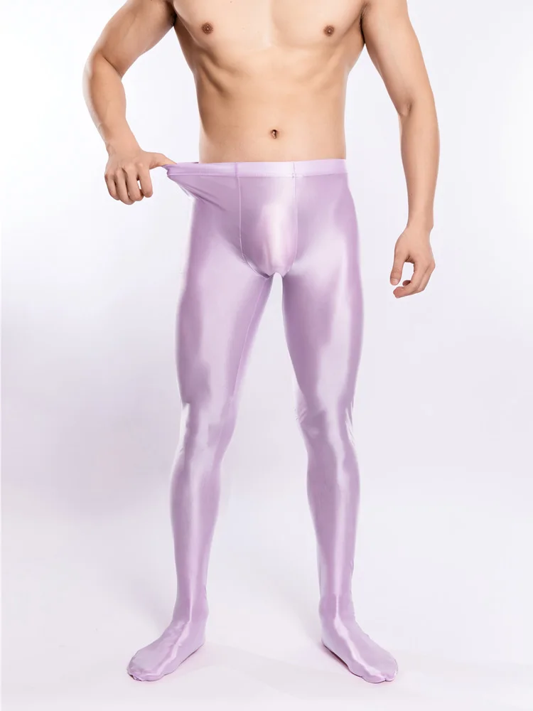 남성 피트니스 요가 레깅스 오일 샤이니 캔디 컬러 하이 - Tights Pantyhose Sheer 리뷰 및 가격