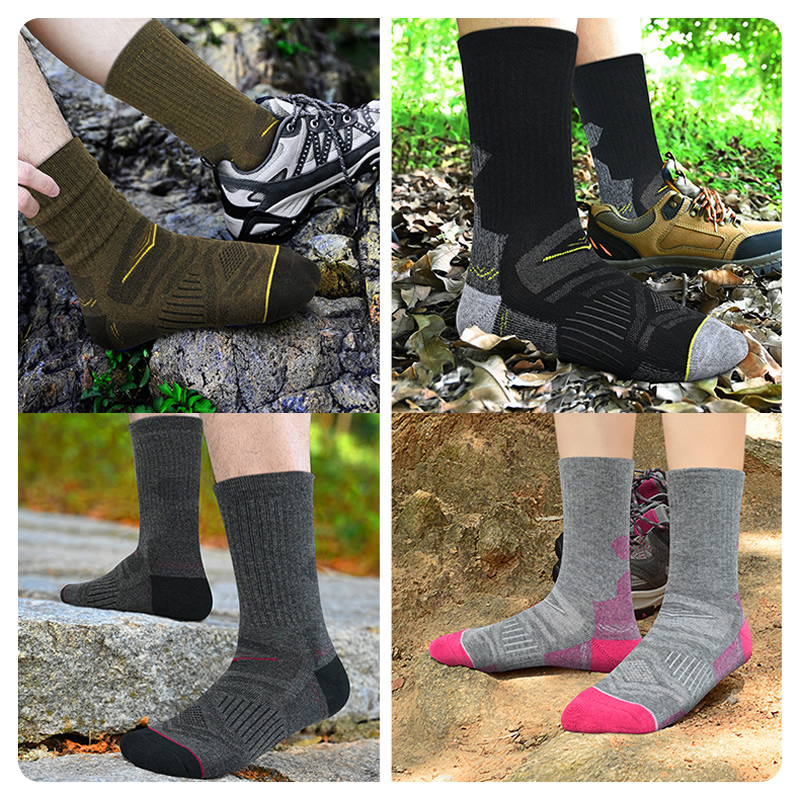 남녀 공용 야외 하이킹 메리노 울 양말 두꺼운 테리 양 - Wool Hiking Sock 리뷰 및 가격