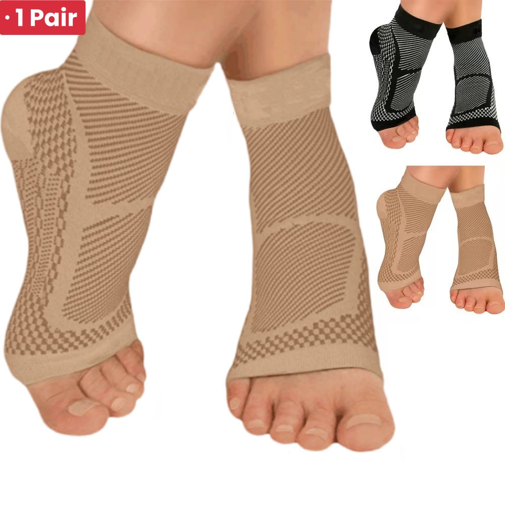 1 쌍 스포츠 발목 지원 중괄호 압축 슬리브 아킬레스  - Ankle Brace Sock 리뷰 및 가격